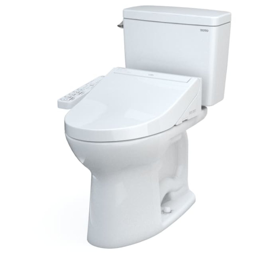 [MW7763074CSFG#01] TOTO Drake Washlet C2 With 1.6 GPF Universal Height Elongated Toilet (SAK14526)