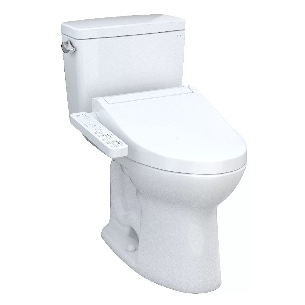 [MW7763074CSFG.10#01] TOTO Drake Washlet C2 With 1.6 GPF Universal Height Bidet Toilet With Left Hand Lever (SAK75918)