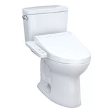 [MW7763074CSFG.10#01] TOTO Drake Washlet C2 With 1.6 GPF Universal Height Bidet Toilet With Left Hand Lever (SAK75918)