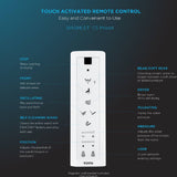 [MW7763084CEFG.10#01] TOTO Drake 1.28 GPF Elongated Universal Height EWater+ Toilet With C5 Bidet Seat (SAK56192)