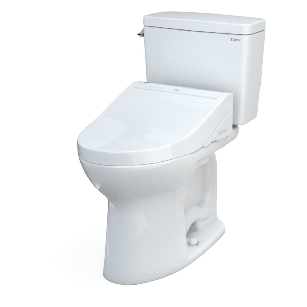 [MW7763084CEG#01] TOTO Drake 1.28 GPF Washlet Elongated Toilet With C5 Bidet Seat (SAK74362)