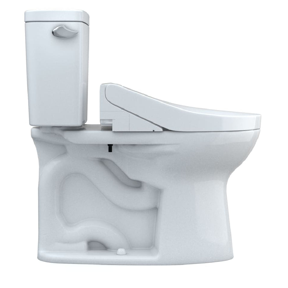 [MW7763084CEG#01] TOTO Drake 1.28 GPF Washlet Elongated Toilet With C5 Bidet Seat (SAK74362)