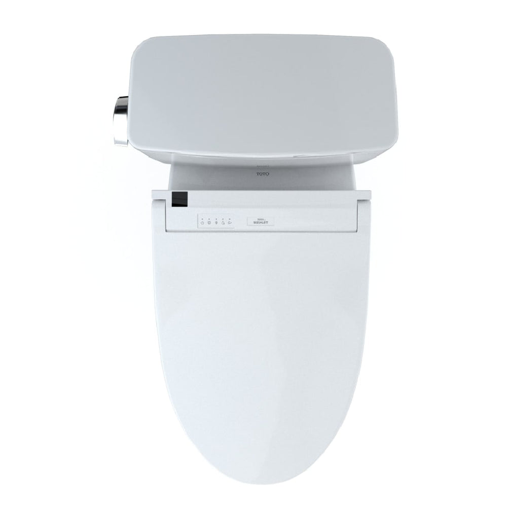 [MW7763084CEG#01] TOTO Drake 1.28 GPF Washlet Elongated Toilet With C5 Bidet Seat (SAK74362)