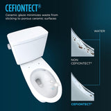 [MW7763084CSFG.10#01] TOTO Drake 1.6 GPF ELongated Chair Height Toilet With C5 Soft Close Bidet Seat (SAK71312)