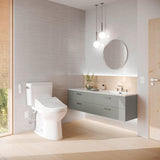 [MW7763084CSFG.10#01] TOTO Drake 1.6 GPF ELongated Chair Height Toilet With C5 Soft Close Bidet Seat (SAK71312)