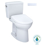 [MW7764726CEFG.10#01] TOTO Drake 1.28 GPF Universal Height Toilet With Washlet S7 Bidet Seat And 10" Rough In (SAK58267)