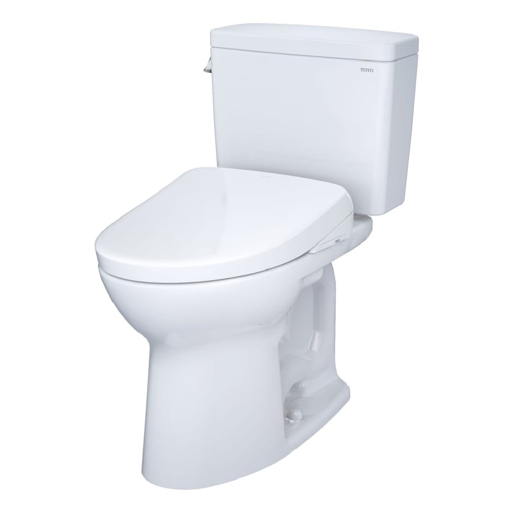 [MW7764726CSFG.10#01] TOTO Drake 1.6 GPF Elongated Chair Height Toilet With S7 Bidet Seat And 10" Rough In (SAK89024)