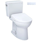 [MW7764726CSFGA.10#01] TOTO Drake 1.6 GPF Universal Height 10" Rough In Toilet With Washlet S7 Bidet Seat (SAK68432)