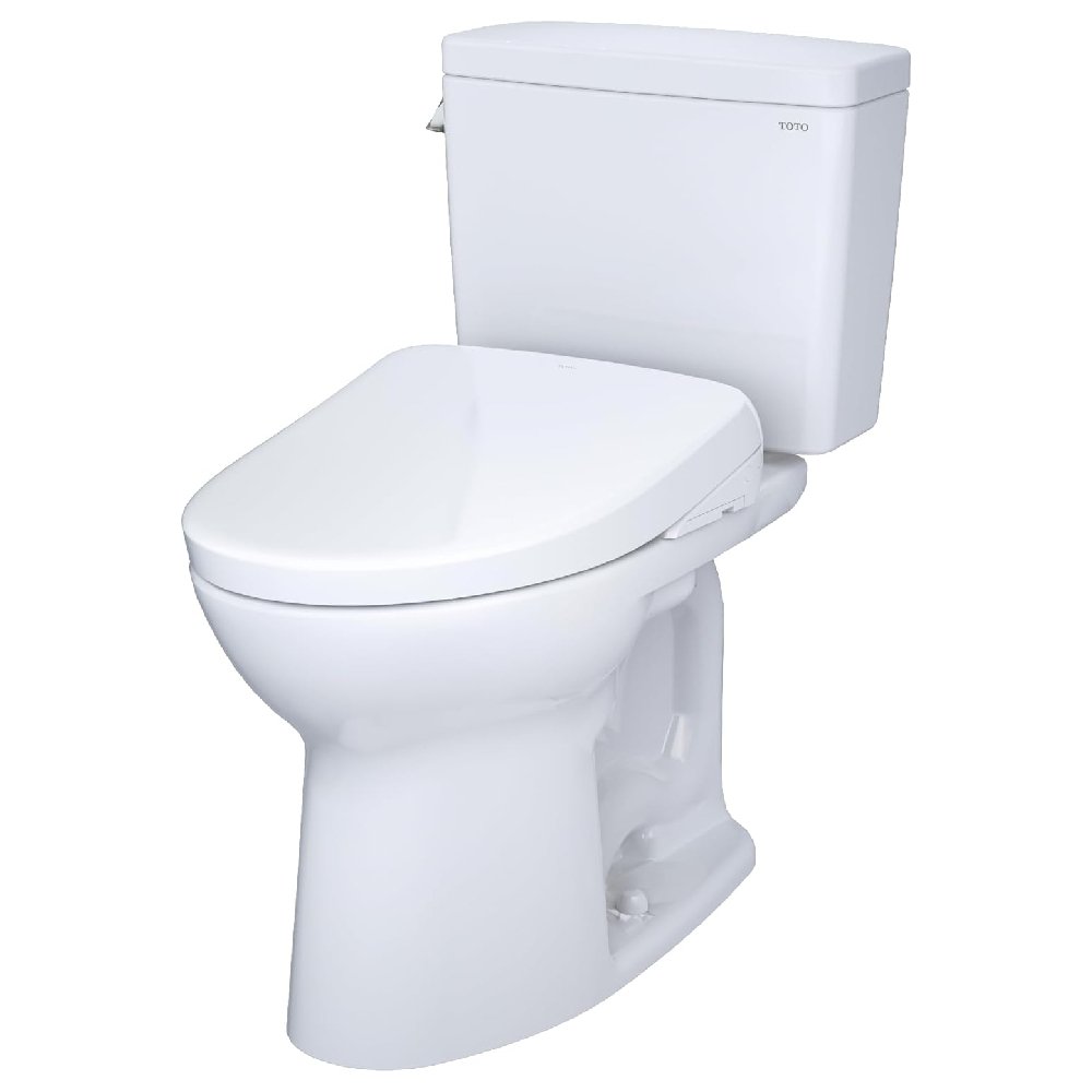 [MW7764726CSGA#01] TOTO Drake 1.6 GPF With Washlet S7 Auto Flush Elogated Bidet Seat Toilet (SAK39475)
