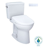 [MW7764736CEFG.10#01] TOTO Drake 1.28 GPF Universal Height Toilet With S7A Auto Open Bidet Seat And 10" Rough In (SAK32529)