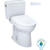 [MW7764736CSFG#01] TOTO Drake 1.6 GPF Elongated Chair Height Toilet W/ Washlet S7A Auto Bidet Seat & EWater+ Technology (SAK56915)
