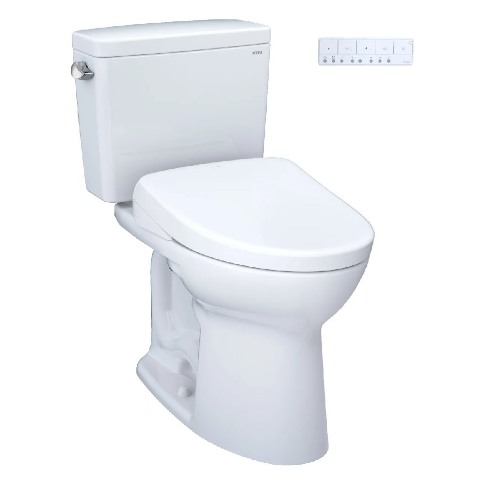 [MW7764736CSGA#01] TOTO Drake 1.6 GPF With Washlet S7A Elongated Auto Flush Bidet Seat Toilet (SAK52781)
