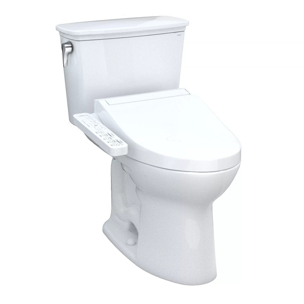 [MW7863074CEFG.10#01] TOTO Drake Washlet C2 With 1.28 GPF Universal Height Bidet Toilet (SAK70451)
