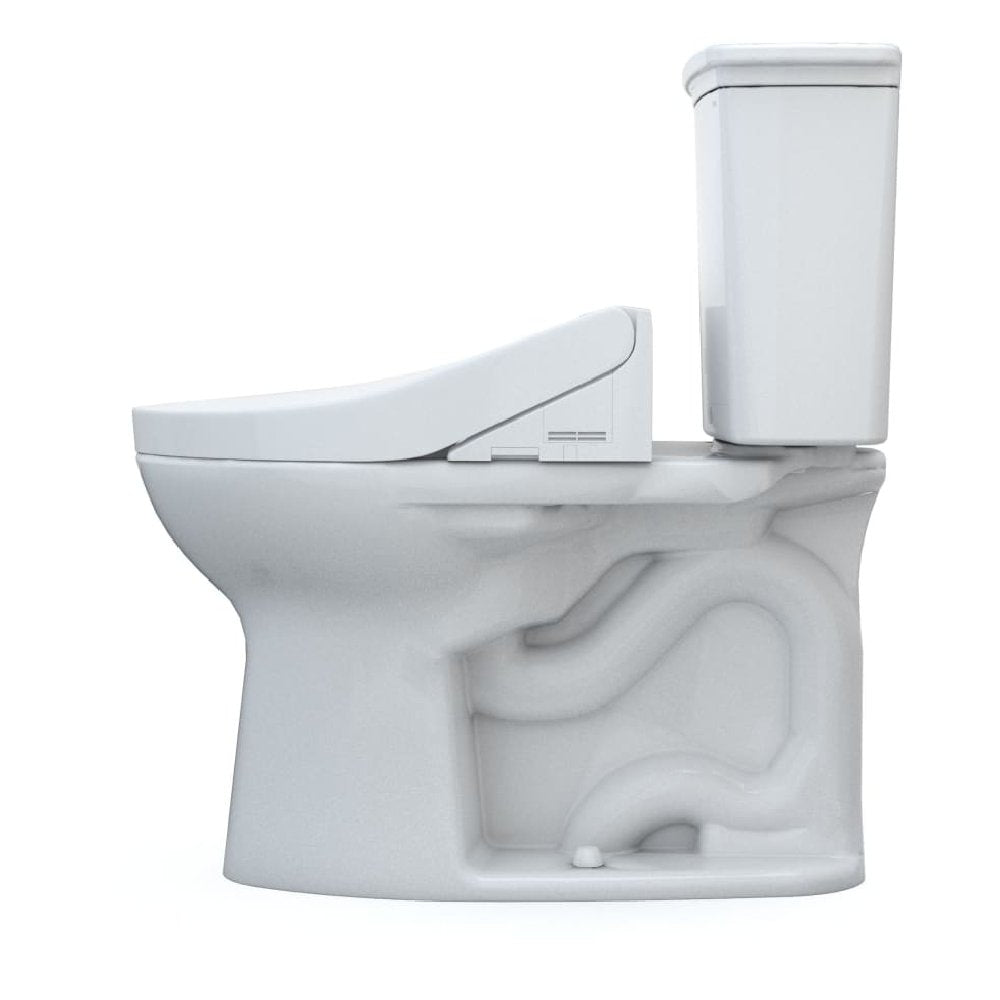 [MW7863074CEFG.10#01] TOTO Drake Washlet C2 With 1.28 GPF Universal Height Bidet Toilet (SAK70451)