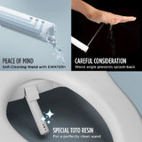 [MW7863074CEFG.10#01] TOTO Drake Washlet C2 With 1.28 GPF Universal Height Bidet Toilet (SAK70451)