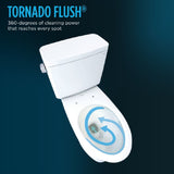 [MW7863074CEG#01] TOTO Drake Transitional Washlet C2 Bidet Seat With 1.28 GPF Elongated Toilet (SAK90371)