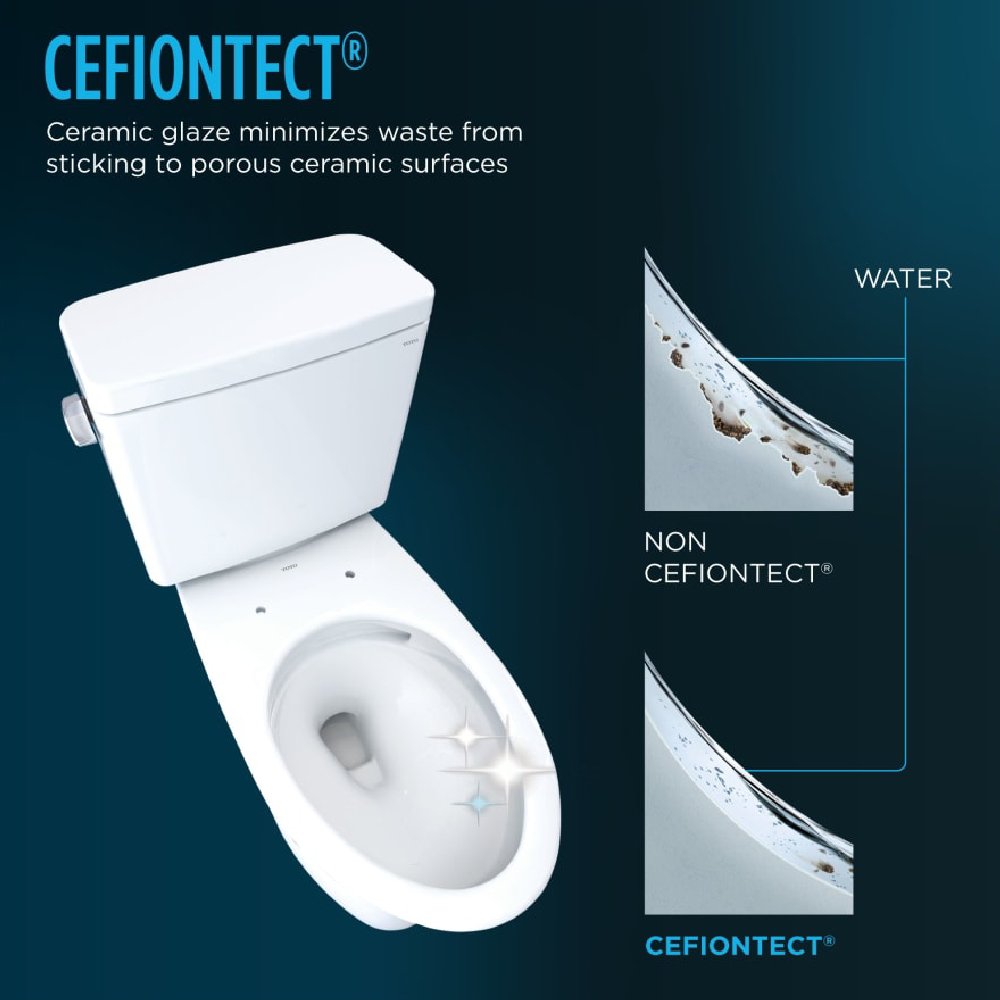 [MW7863084CEFG.10#01] TOTO Drake Washlet C5 With 1.28 GPF Elongated Bidet Toilet With Left Hand Lever (SAK78219)