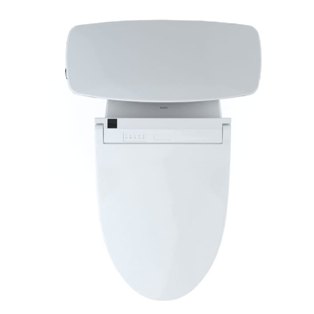 [MW7863084CEFG.10#01] TOTO Drake Washlet C5 With 1.28 GPF Elongated Bidet Toilet With Left Hand Lever (SAK78219)