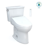 [MW7863084CEFG.10#01] TOTO Drake Washlet C5 With 1.28 GPF Elongated Bidet Toilet With Left Hand Lever (SAK78219)