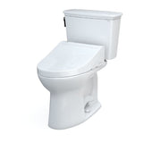 [MW7863084CEG#01] TOTO Drake C5 Bidet Seat With 1.28 GPF Elongated Toilet Left Hand Lever (SAK93542)