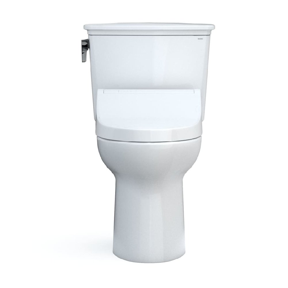 [MW7863084CEG#01] TOTO Drake C5 Bidet Seat With 1.28 GPF Elongated Toilet Left Hand Lever (SAK93542)