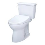 [MW7864726CEFG#01] TOTO Drake 1.28 GPF Elongated Chair Height Toilet Seat With Transitional Washlet S7 (SAK18215)