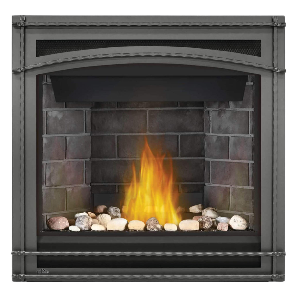 Napoleon Ascent 36 Direct Vent Millivolt Ignition Natural Gas Fireplace, 35" [B36NTR-1]