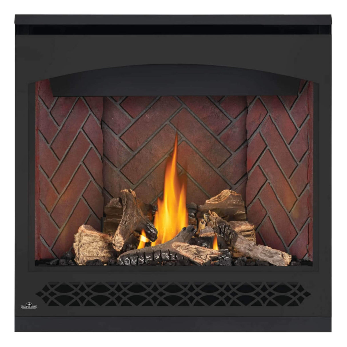 Napoleon Ascent 36 Direct Vent Millivolt Ignition Natural Gas Fireplace, 35" [B36NTR-1]