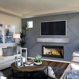 Napoleon Ascent LINEAR Premium Direct Vent Natural Gas Fireplace Battery Back-Up Control [BLP42/46/56NTE]