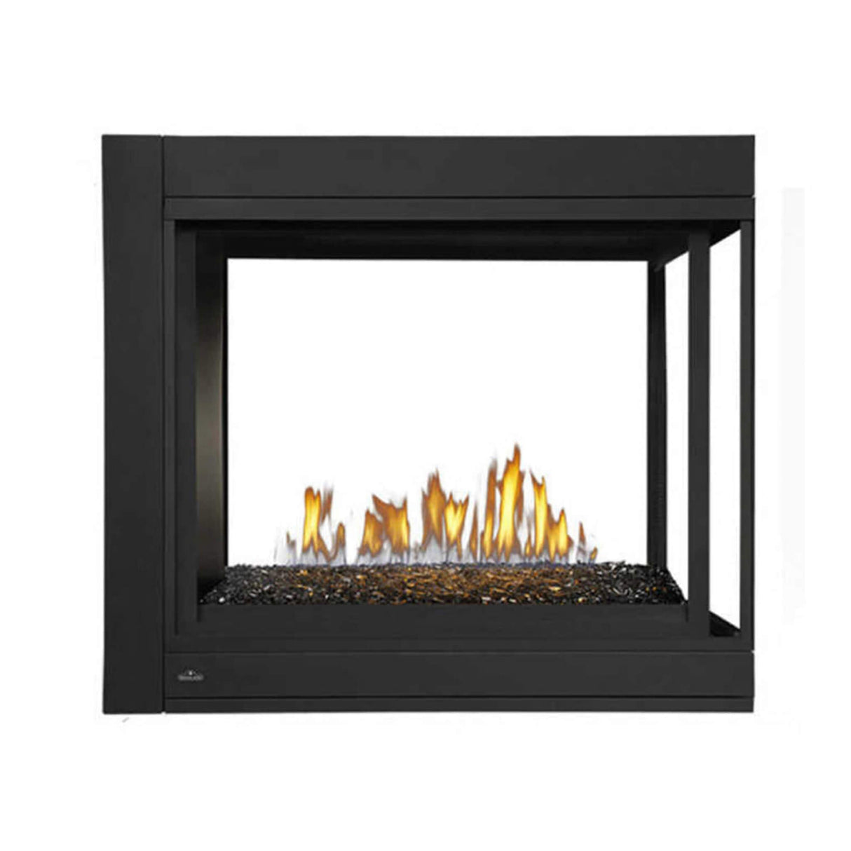 Napoleon Ascent Multi-View 3 Sided Glass Ember Bed Direct Vent Natural Gas Fireplace, 43" [BHD4PGN]
