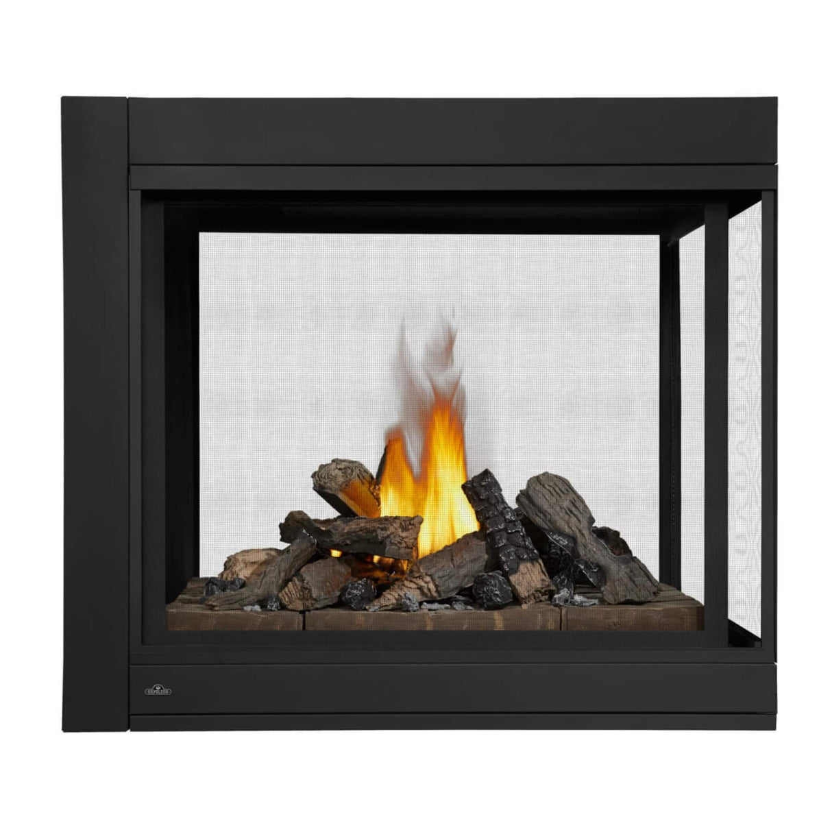 Napoleon Ascent Multi-View 3 Sided Log Set Direct Vent Natural Gas Fireplace [BHD4PNA]