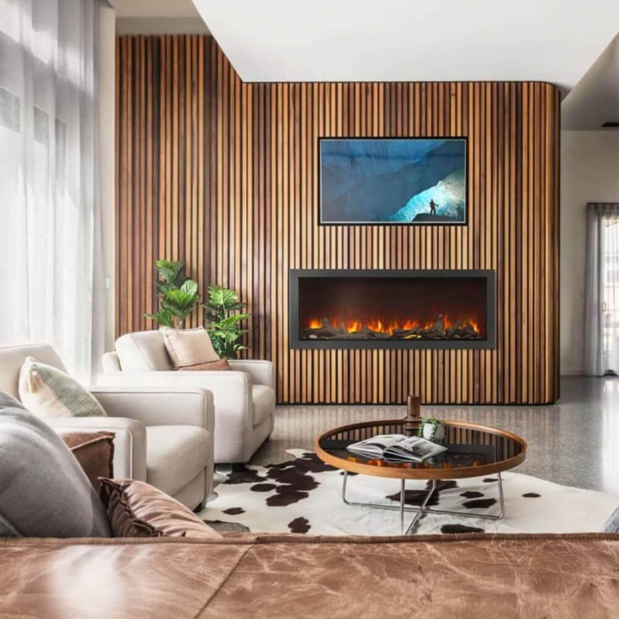 Napoleon Astound Built-In Electric Fireplace With Premium Remote & Mobile App [NEFB50/62/74/96AB]