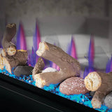 Napoleon Clearion Elite 60 Fully Recessed See Thru Wall Mounted Electric Fireplace, 60" [NEFBD60HE]