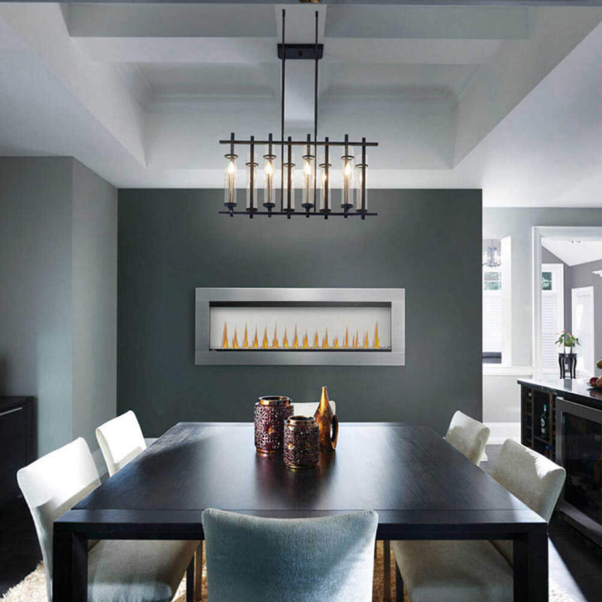 Napoleon Clearion Elite See-Through True Zone Heating Built-In Electric Fireplace [NEFBD50/60HE]