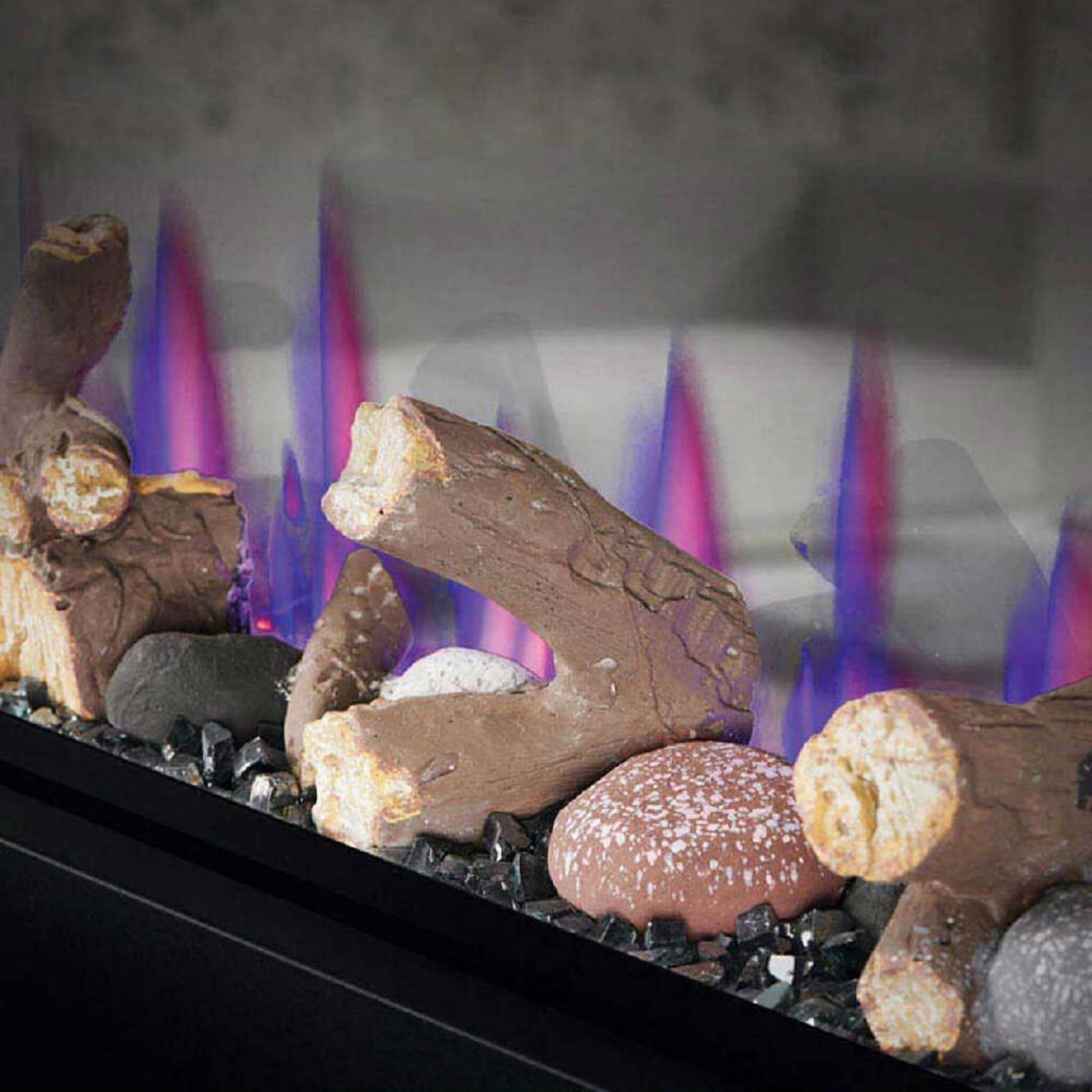 Napoleon Clearion Elite See-Through True Zone Heating Built-In Electric Fireplace [NEFBD50/60HE]