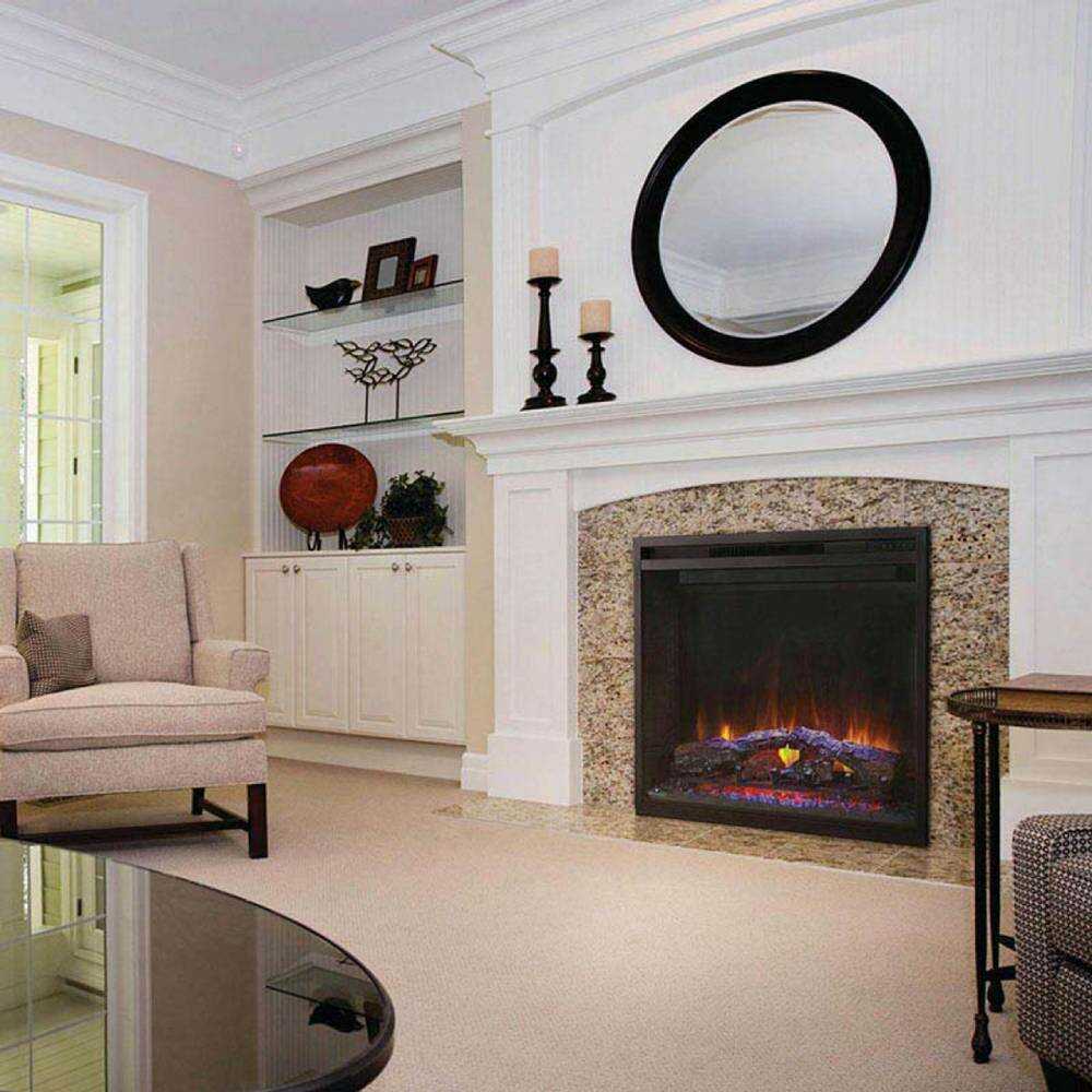 Napoleon Element Self-Trimming Built-in Electric Fireplace [NEFB36/42H-BS-1]