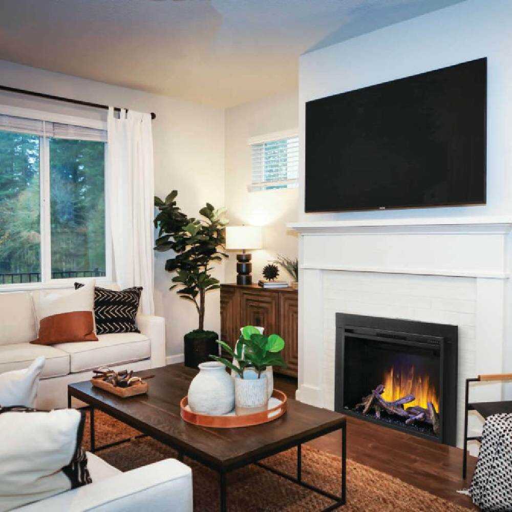 Napoleon Element Self-Trimming Built-in Electric Fireplace [NEFB36/42H-BS-1]