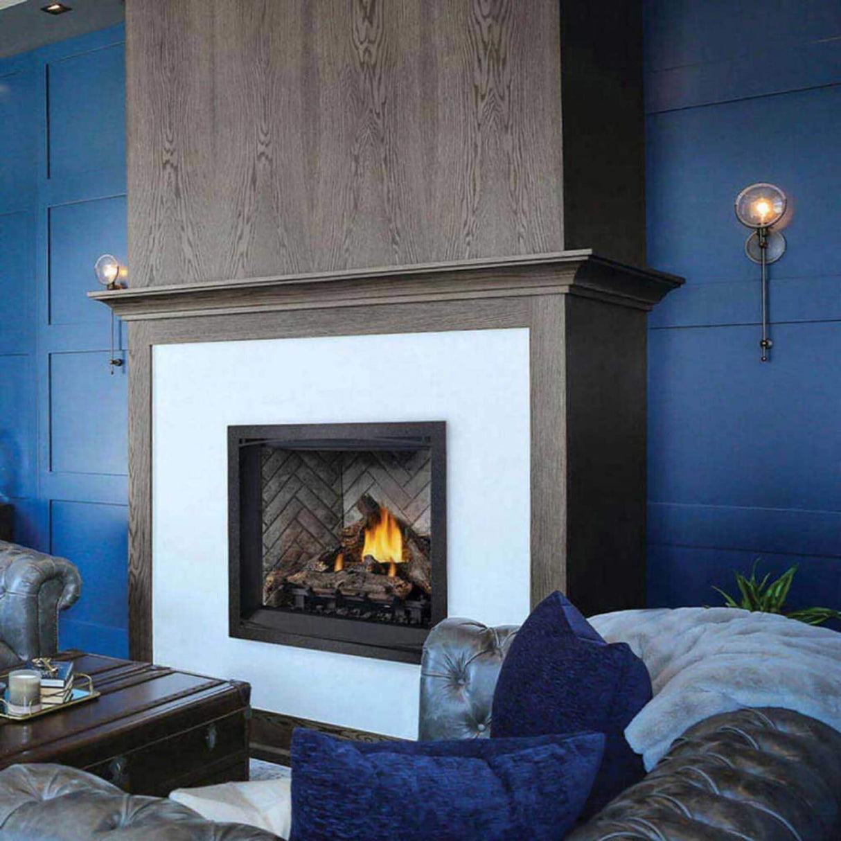 Napoleon Elevation Direct Vent Fireplace With 36" Tempered Glass [E36/42N/PTE]