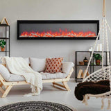 Napoleon Entice Wall-Hanging Electric Fireplace With Multi-Function Remote Control