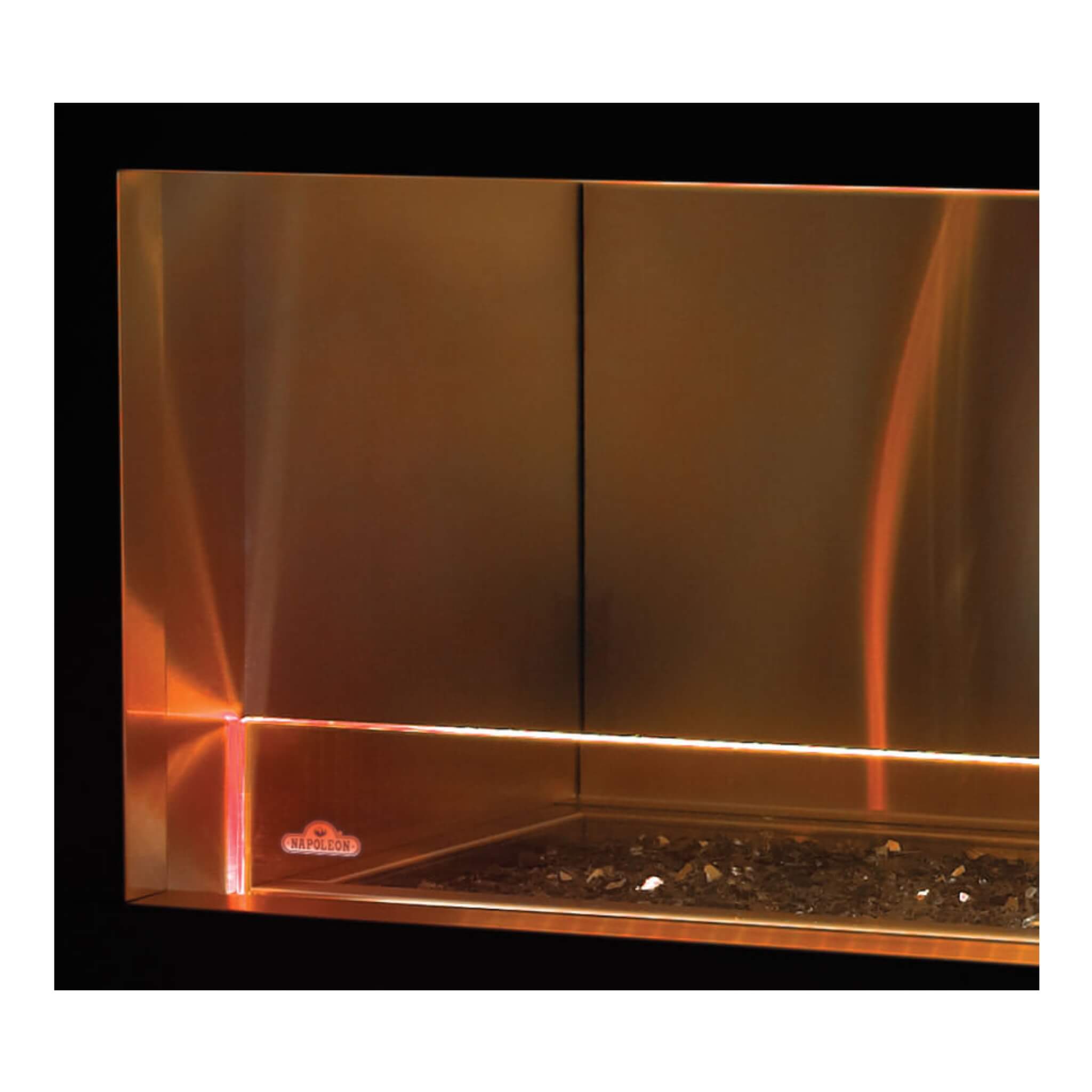Napoleon Galaxy 48 Outdoor Linear Single-Sided Electronic Start Natural Gas Fireplace [GSS48E]