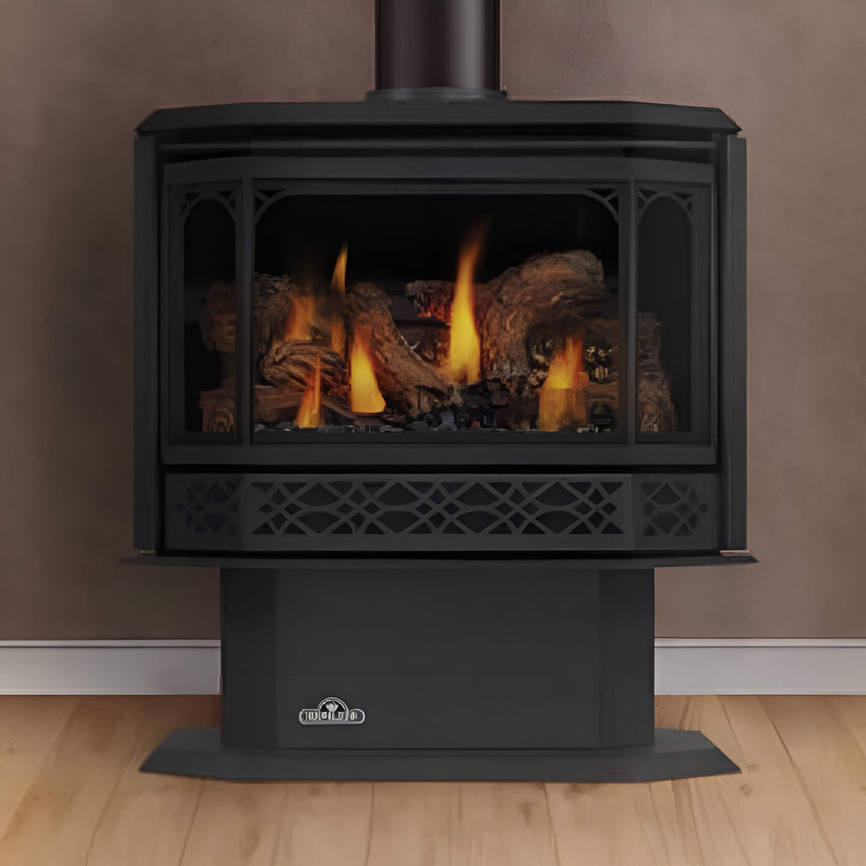 Napoleon Havelock 50 Direct Vent Natural Gas Stove With Triple Burner, 28" [GDS50-1NE]