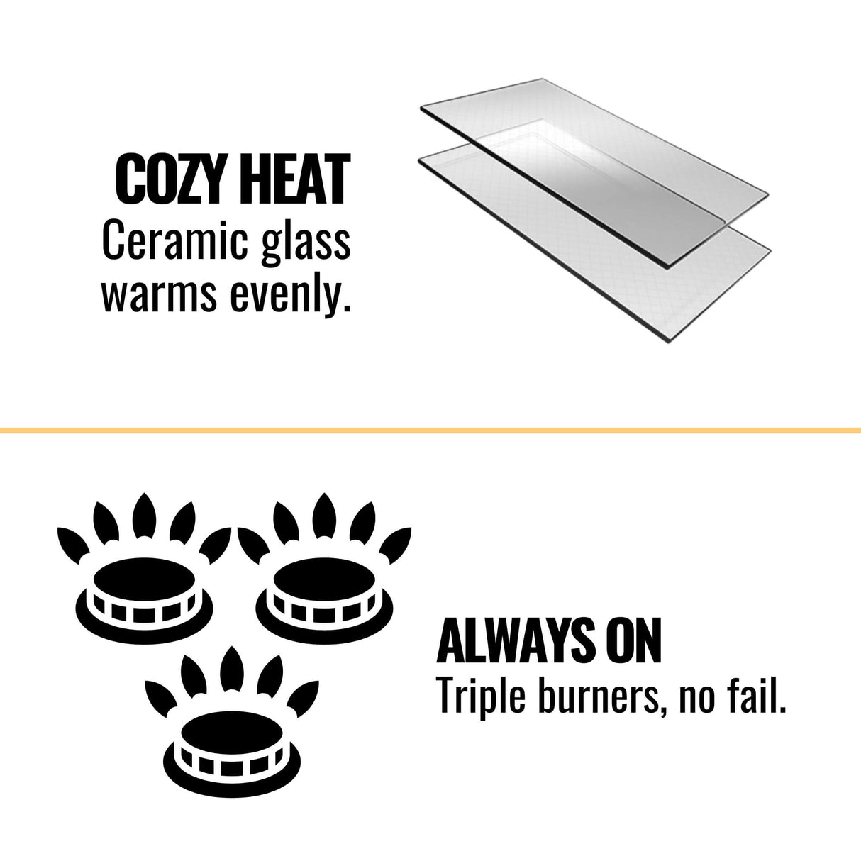 Napoleon Havelock 50 Direct Vent Millivolt Ignition Natural Gas Stove, 28" [GDS50-1NSB]