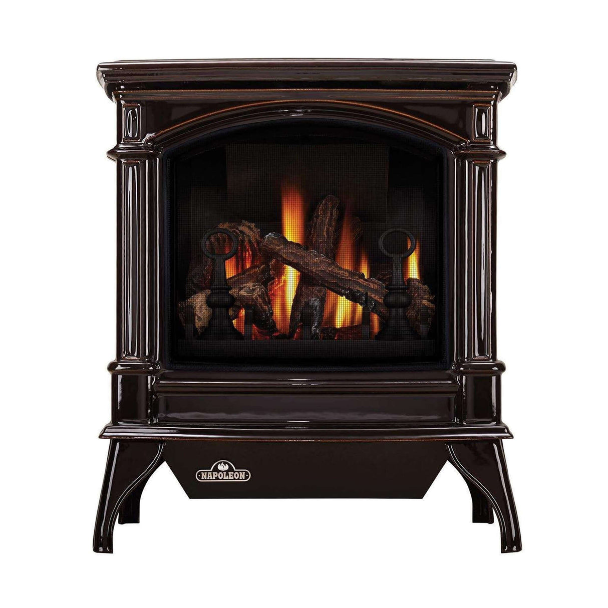 Napoleon Knightsbridge 60 Majolica Brown Natural Gas Stove With Flame And Heat Adjustment, 27" [GDS60-1NNSB]