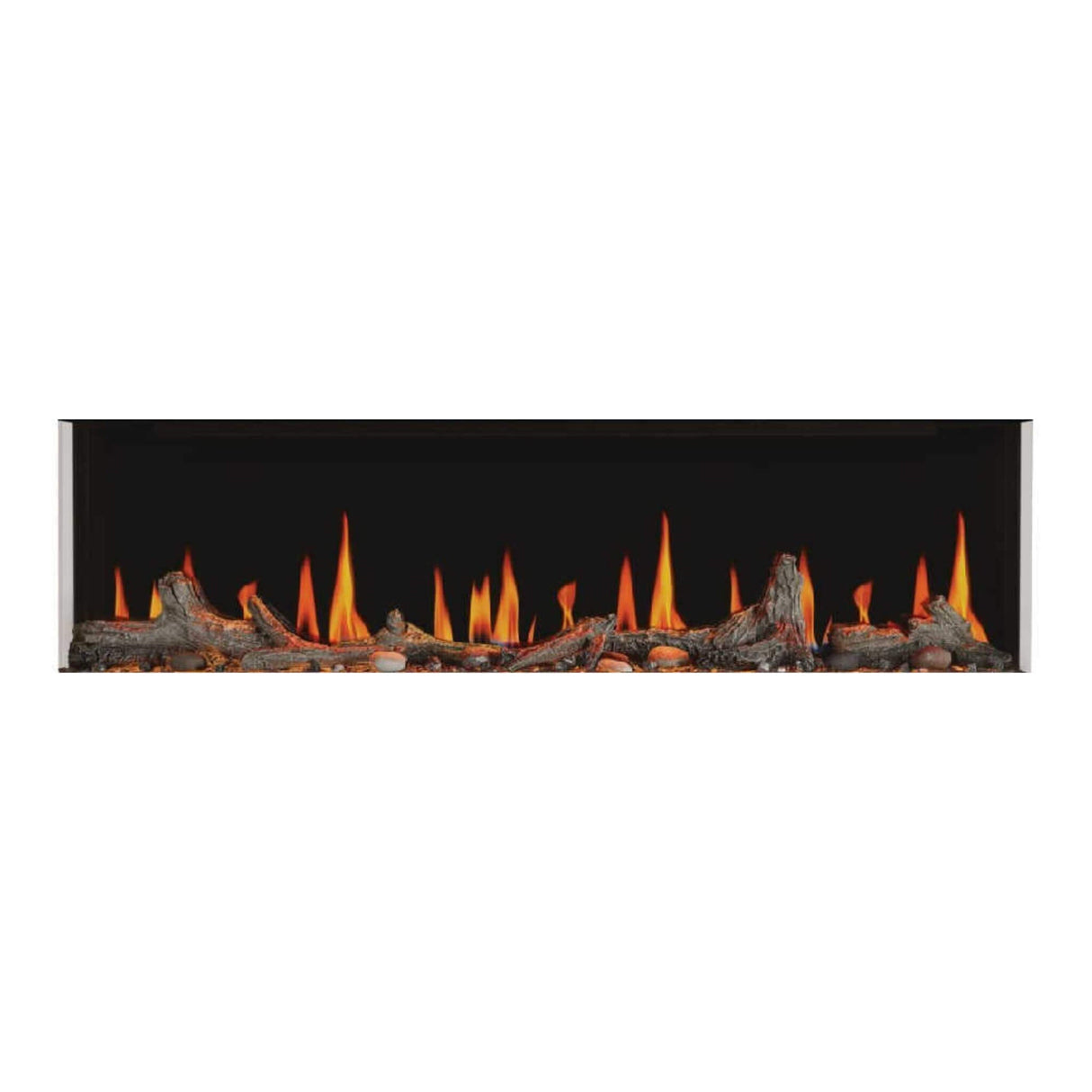 Napoleon Luminex 65" LCD Built-In Electric Fireplace With Remote Control [NEFL65LCD-3SV]