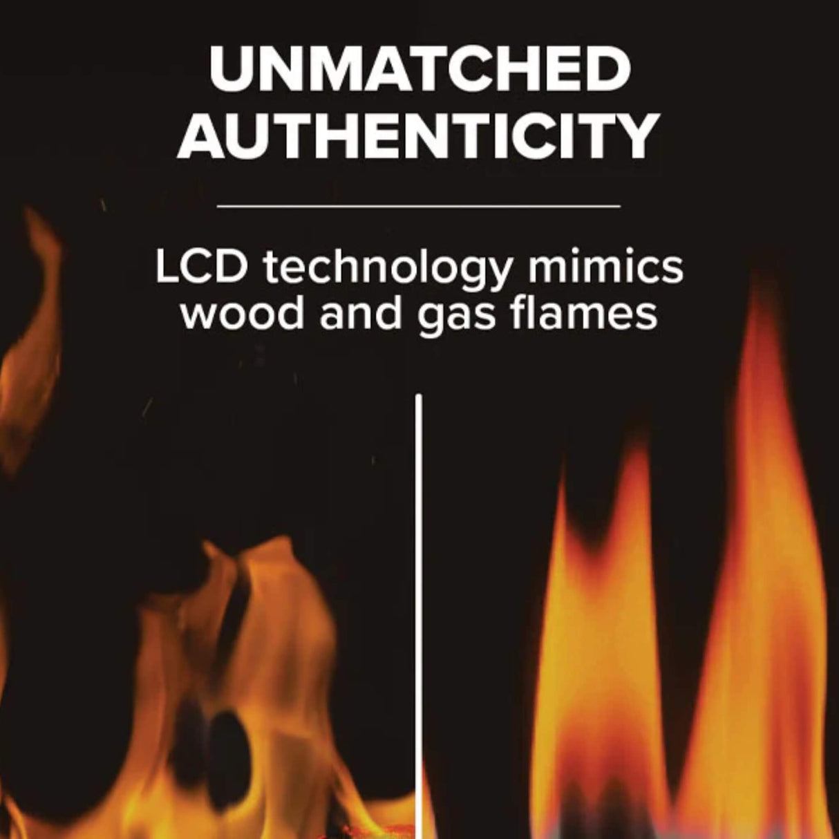 Napoleon Luminex 65" LCD Built-In Electric Fireplace With Remote Control [NEFL65LCD-3SV]