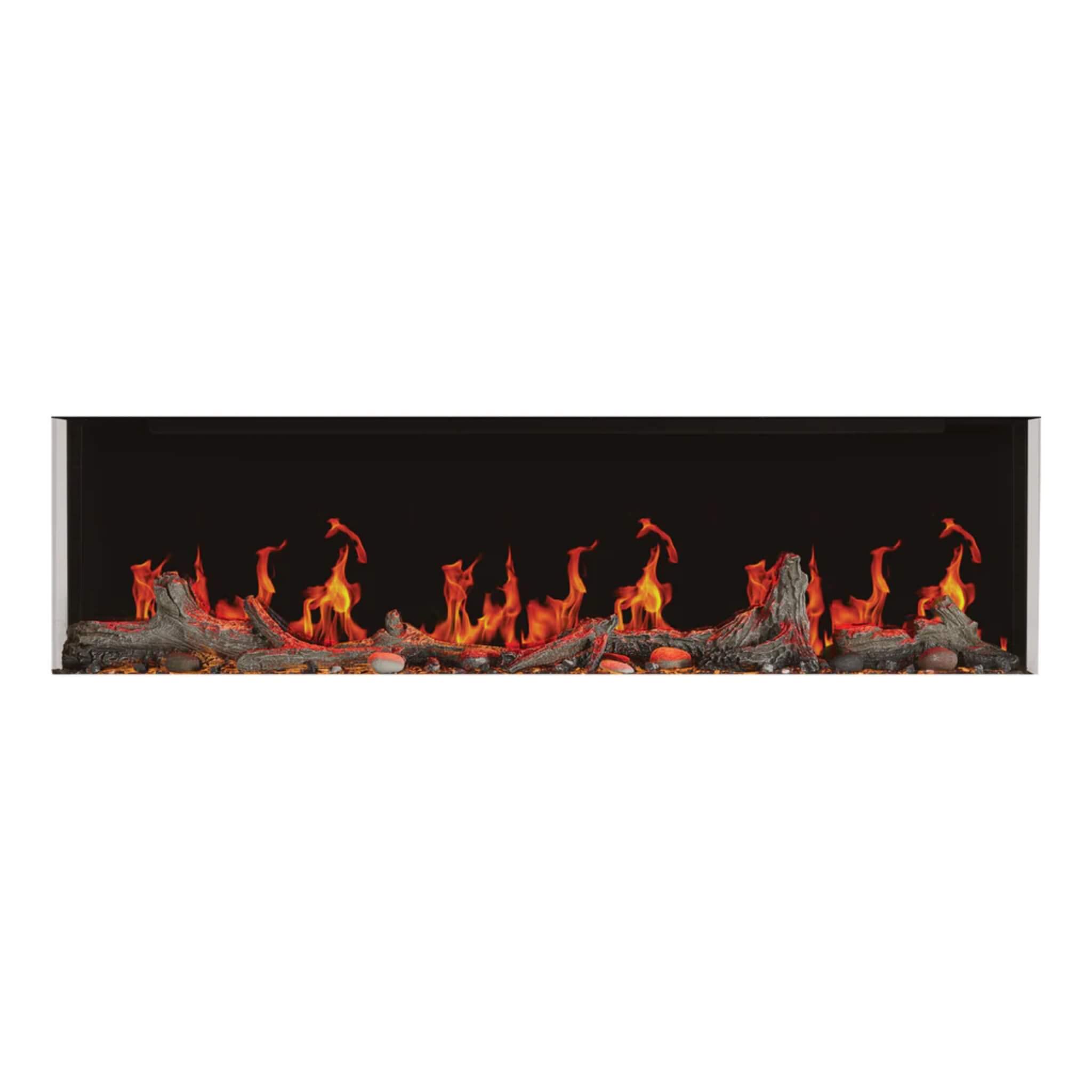 Napoleon Luminex 65" LCD Built-In Electric Fireplace With Remote Control [NEFL65LCD-3SV]