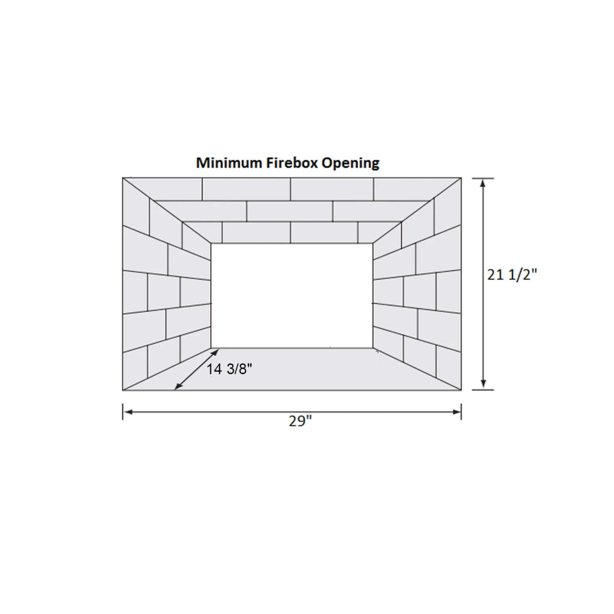 Napoleon Oakville 3 Direct Vent Natural Gas Fireplace Insert, 28" [GDI3N-1]