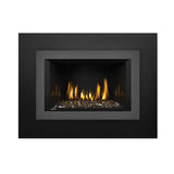 Napoleon Oakville 3 Glass Direct Vent Electronic Ignition Natural Gas Fireplace Insert, 28" [GDIG3N]