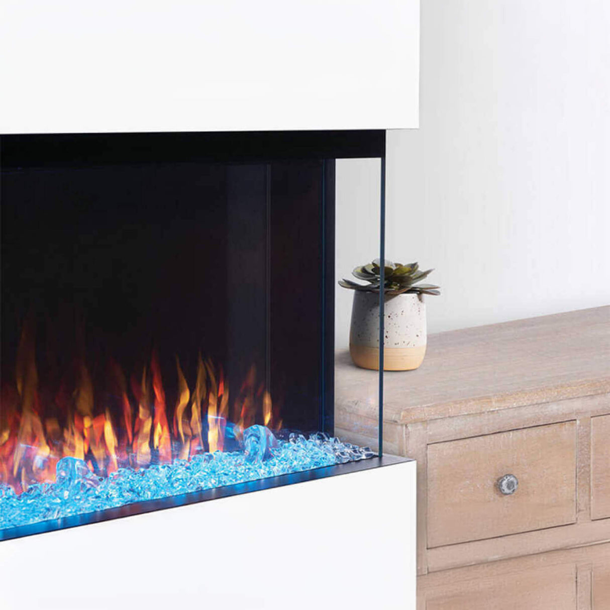 Napoleon Trivista 3 Sided Built-In Electric Linear Fireplace [NEFB50H/60H-3SV]