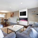 Napoleon Trivista 3 Sided Built-In Electric Linear Fireplace [NEFB50H/60H-3SV]